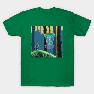 Disc Golf in the Woods T-Shirt